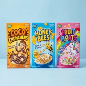 Custom Cereal Boxes