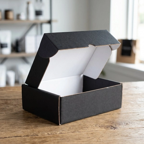 Custom Black Tuck Top Boxes