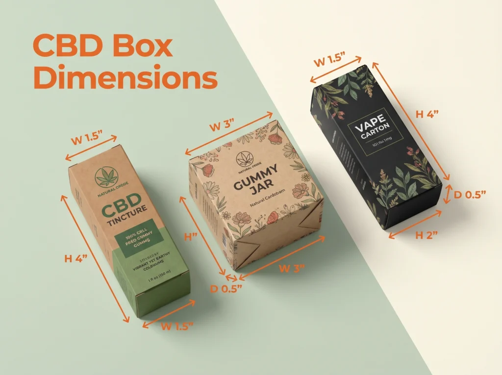 CBD Box Dimensions