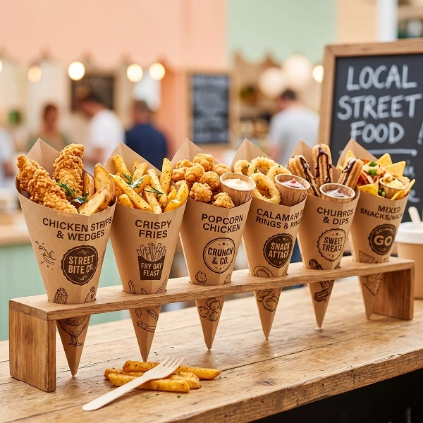 Custom Chicken Cone Sleeves