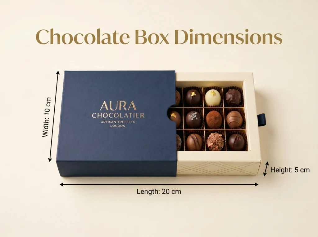 Chocolate Box Dimensions