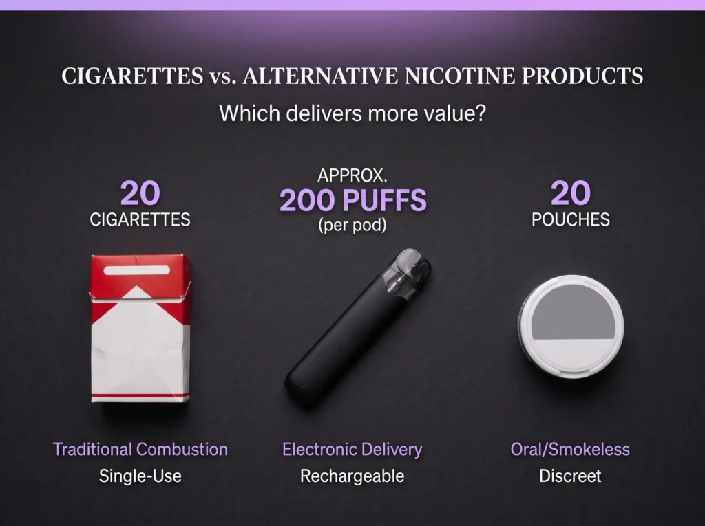 Cigarette Alternatives What Replaces a 20-Pack?