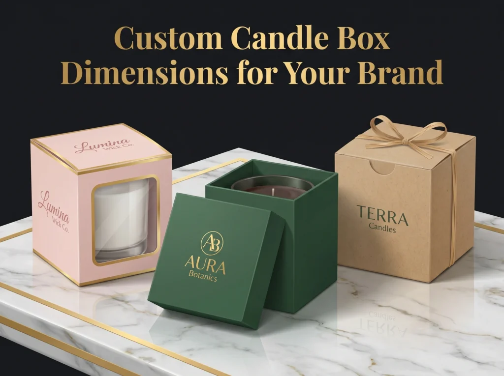 Custom Candle Box Dimensions for Your Brand