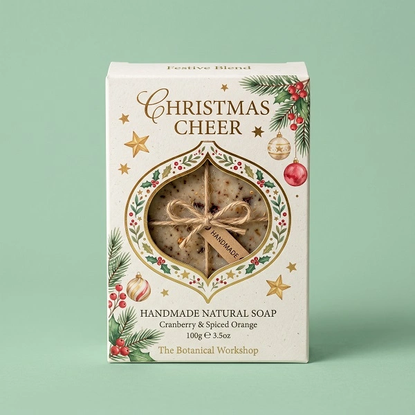 Custom Christmas Soap Boxes