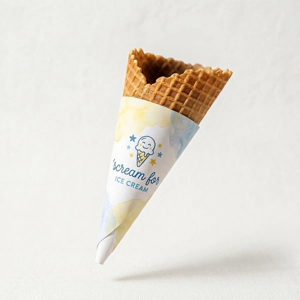 Custom Waffle Cone Sleeves