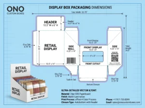 Display Box Packaging Dimensions