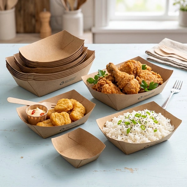 Kraft Tray Boxes