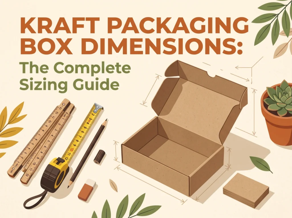 Kraft Packaging Box Dimensions