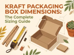 Kraft Packaging Box Dimensions