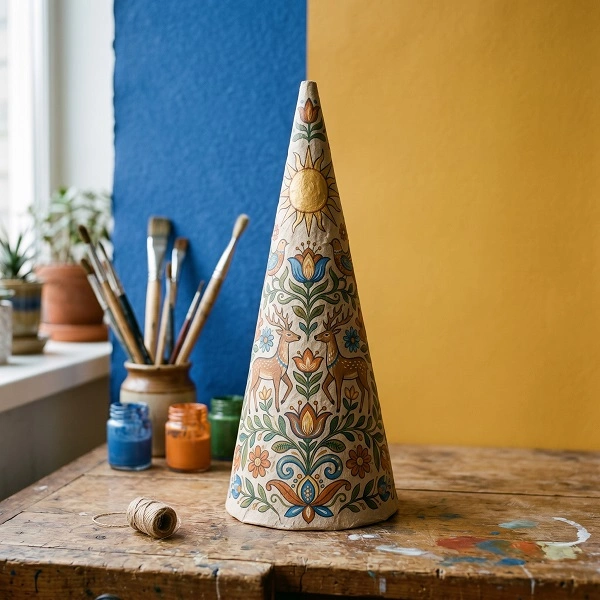 Paper Mache Cones