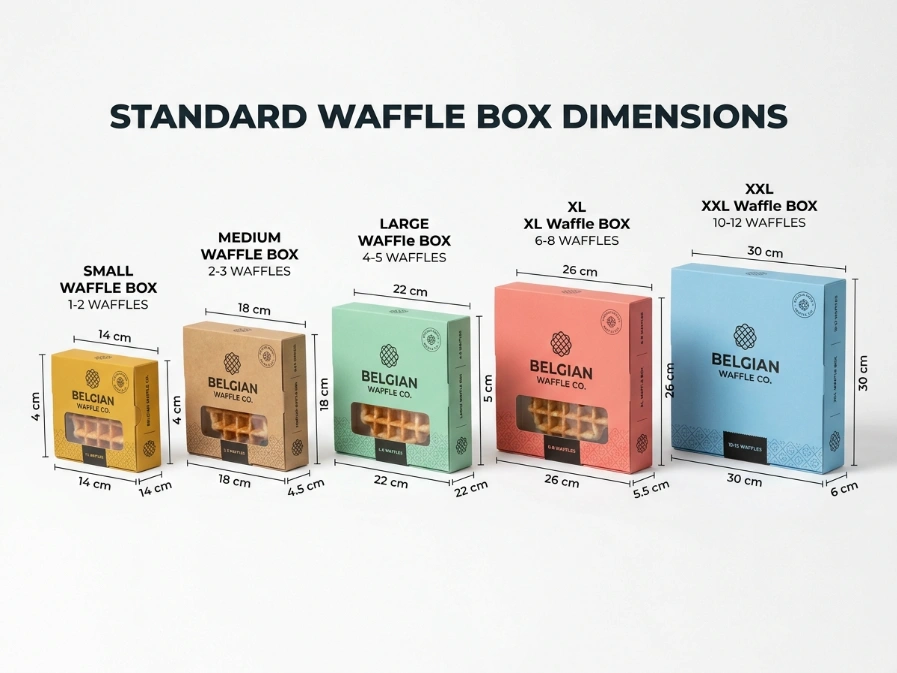 Standard Waffle Box Dimensions