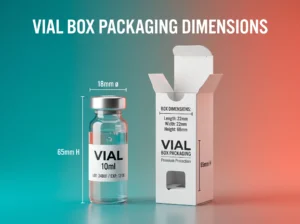 Vial Box Packaging Dimensions