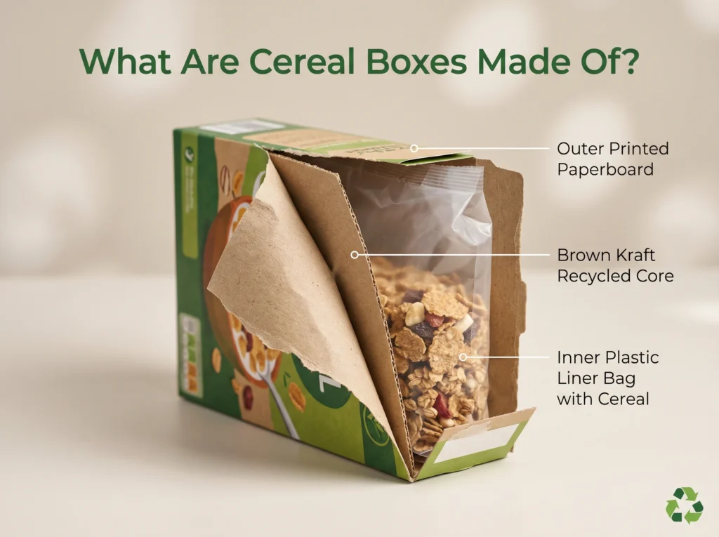 What Are Cereal Boxes Made Of?