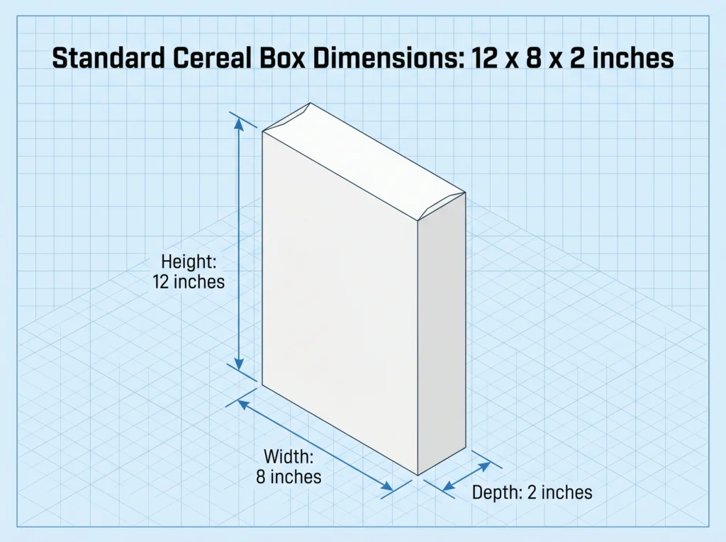 What Are the Standard Cereal Box Dimensions