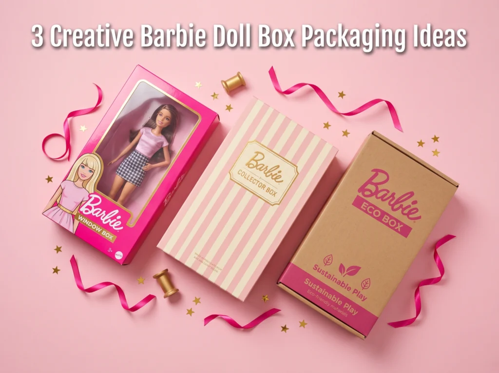 3 Creative Barbie Doll Box Packaging Ideas