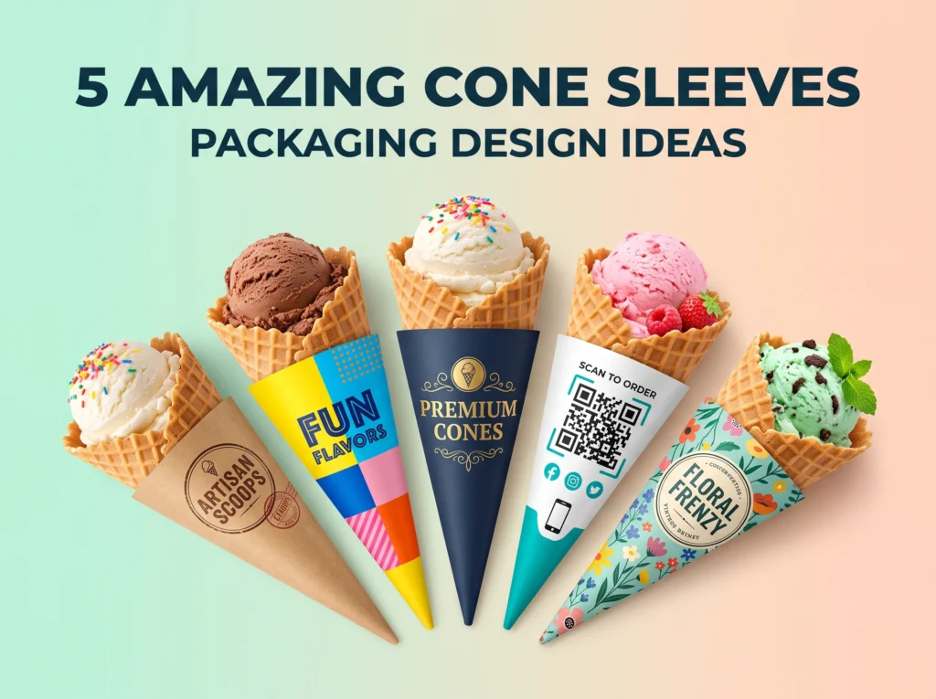 5 Amazing Cone Sleeves Packaging Design Ideas