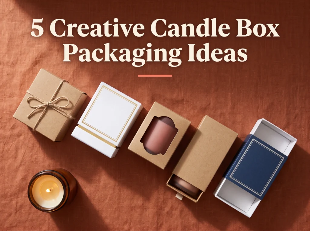 5 Creative Candle Box Packaging Ideas