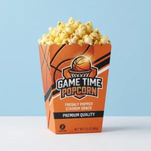 Custom Basketball Popcorn Boxes