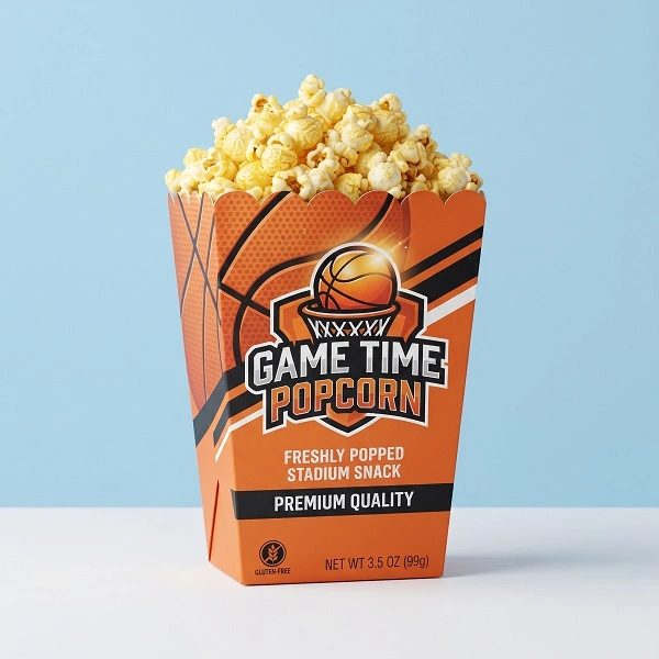 Custom Basketball Popcorn Boxes