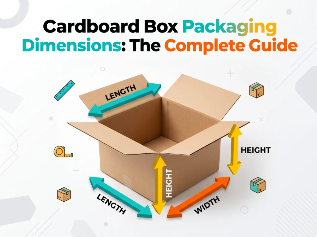 Cardboard Box Packaging Dimensions