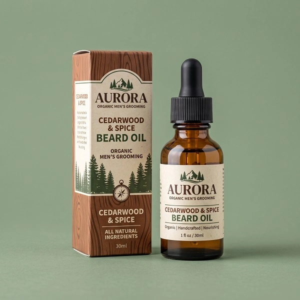 Beard Oil Boxes