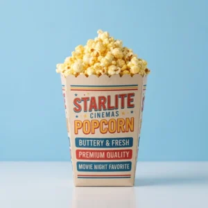 Custom Cardboard Popcorn Boxes