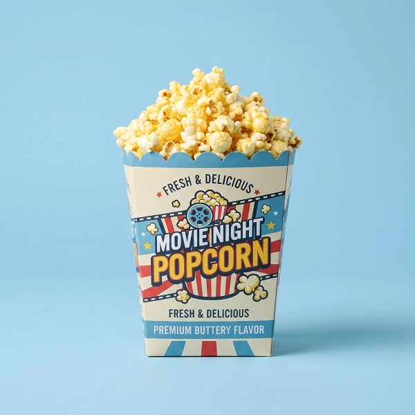 Custom Cardboard Popcorn Boxes