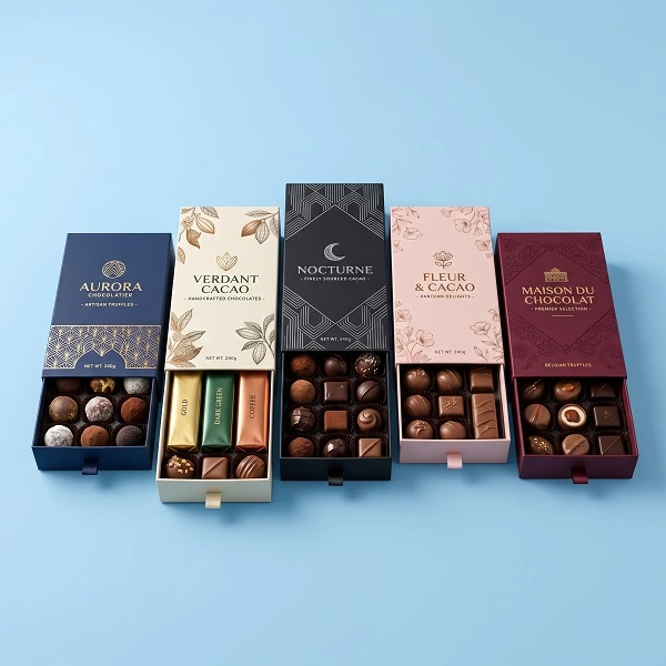 Drawer Boxes for Chocolate