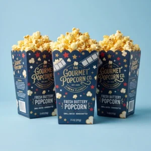 Custom Popcorn Packaging Boxes