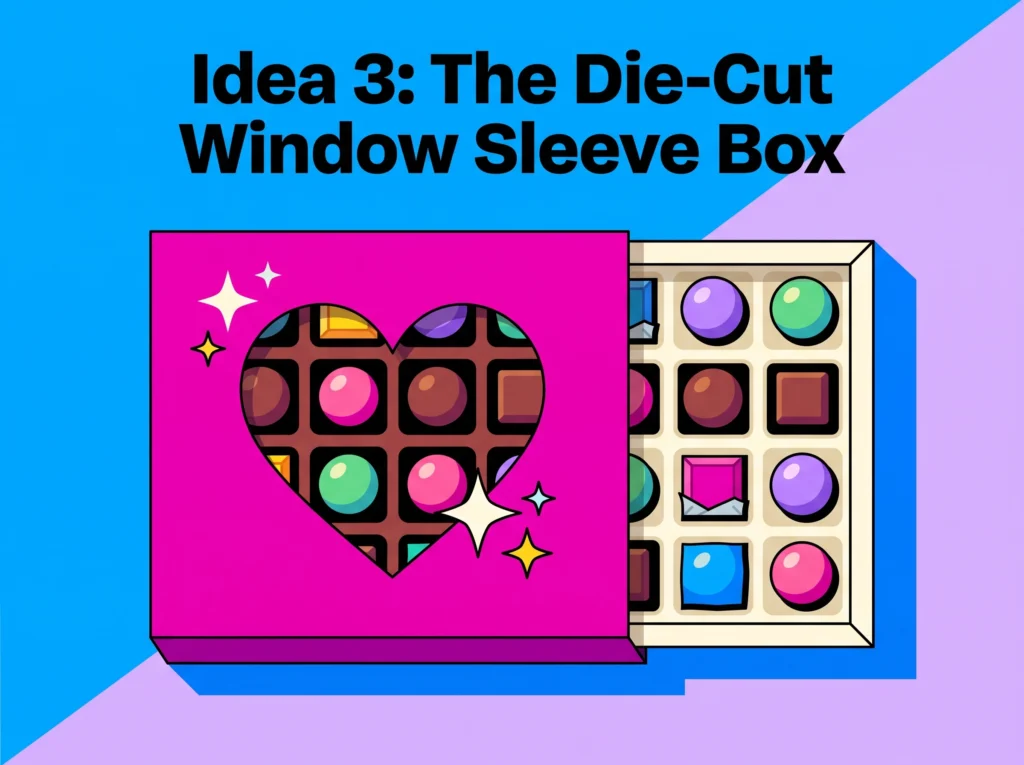  The Die-Cut Window Sleeve Box