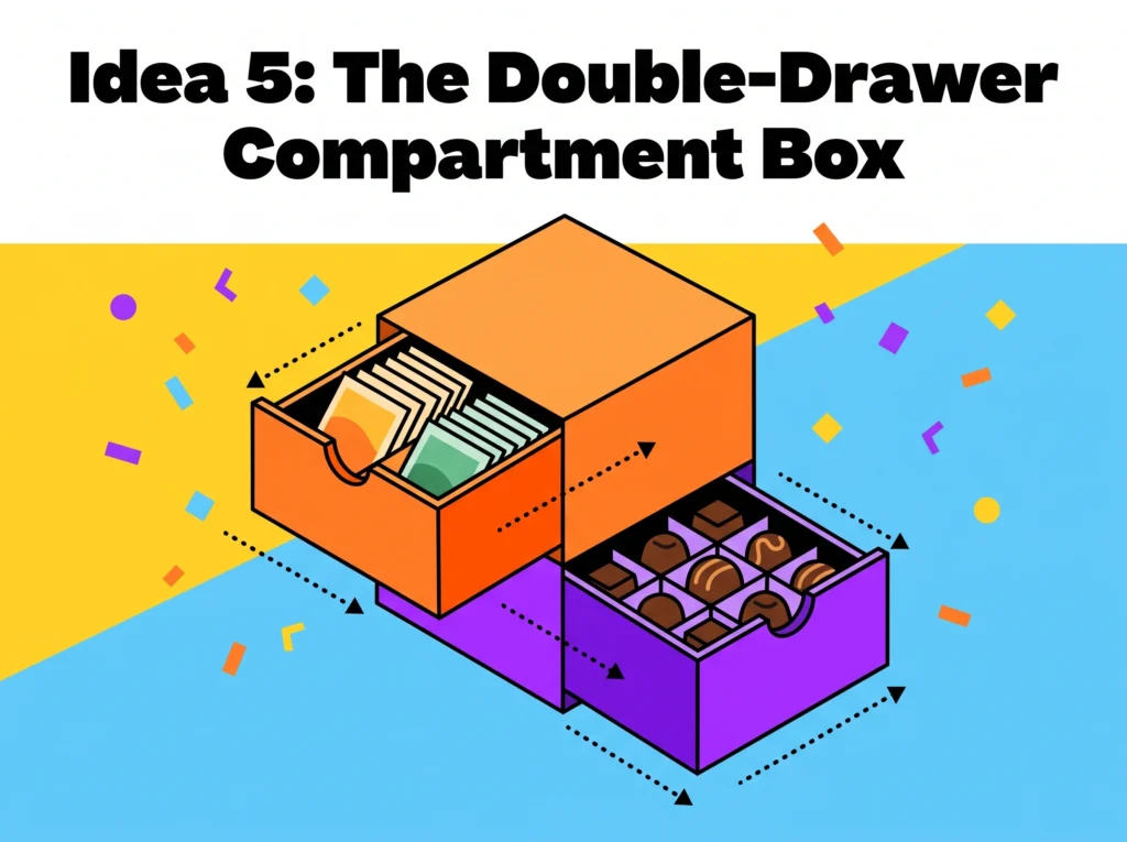 The Double-Drawer or Compartment Box