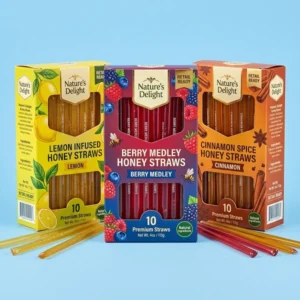 Honey Straw Boxes