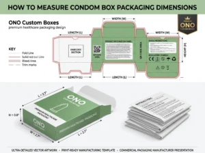How to Measure Condom Box Packaging Dimensions