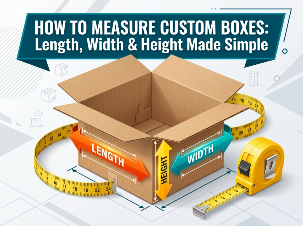 How to Measure Custom Boxes the Right Way (L×W×H)