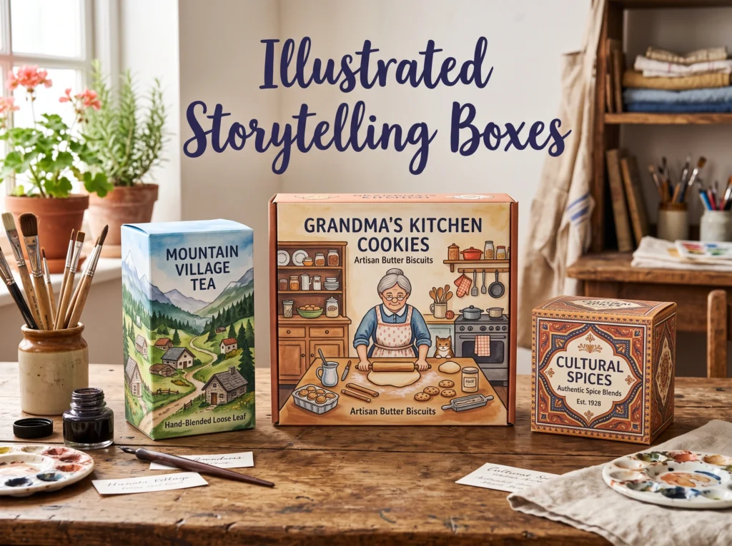 Illustrated Storytelling Boxes (Make Them Feel Something)