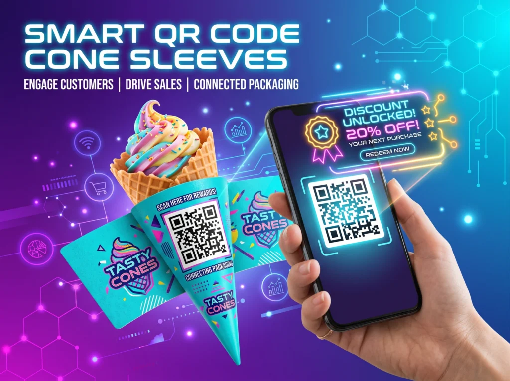 Interactive QR Code Sleeves (Smart Packaging)