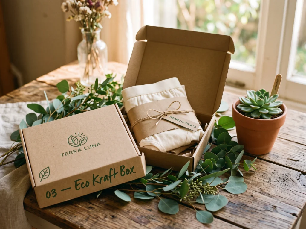 Eco-Friendly Kraft Box (The Sustainable Choice)
