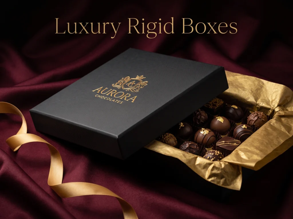 Luxury Rigid Boxes (Premium Feel, Premium Price)