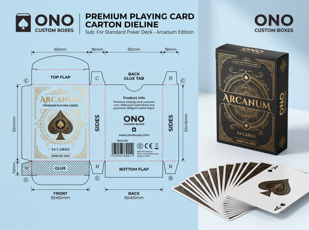 Playing Card Box Dimensions