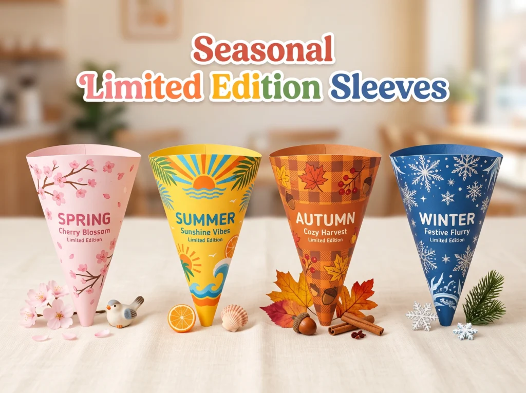 Seasonal & Limited-Edition Designs (Nostalgia Sells)