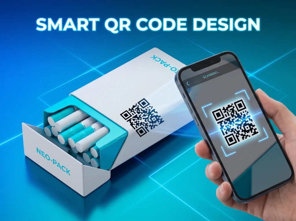 Smart QR Code Design The Tech-Forward Box