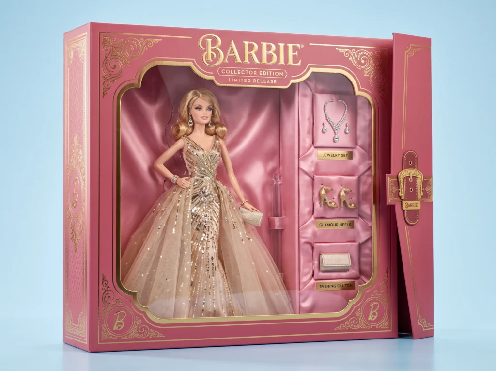 3 Creative Barbie Doll Box Packaging Ideas
