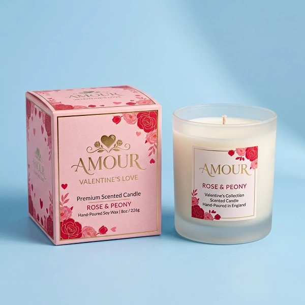 Valentine Candle Boxes