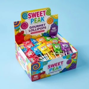 Printed Display Lollipop Packaging