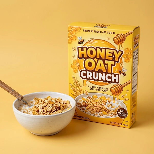 Yellow Cereal Boxes