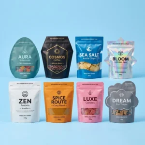 Die Cut Mylar Bags
