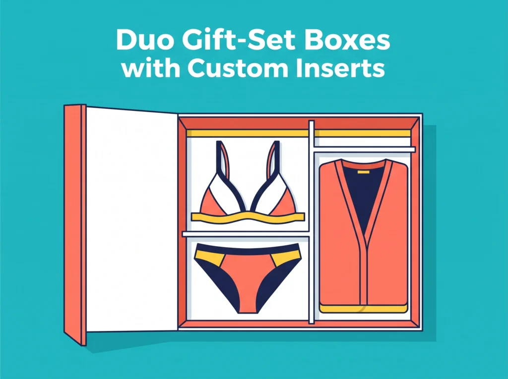 Duo Gift-Set Boxes with Custom Inserts