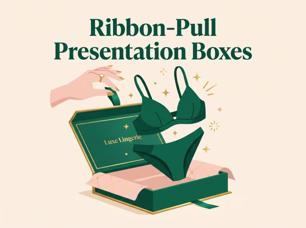 Ribbon-Pull Presentation Boxes
