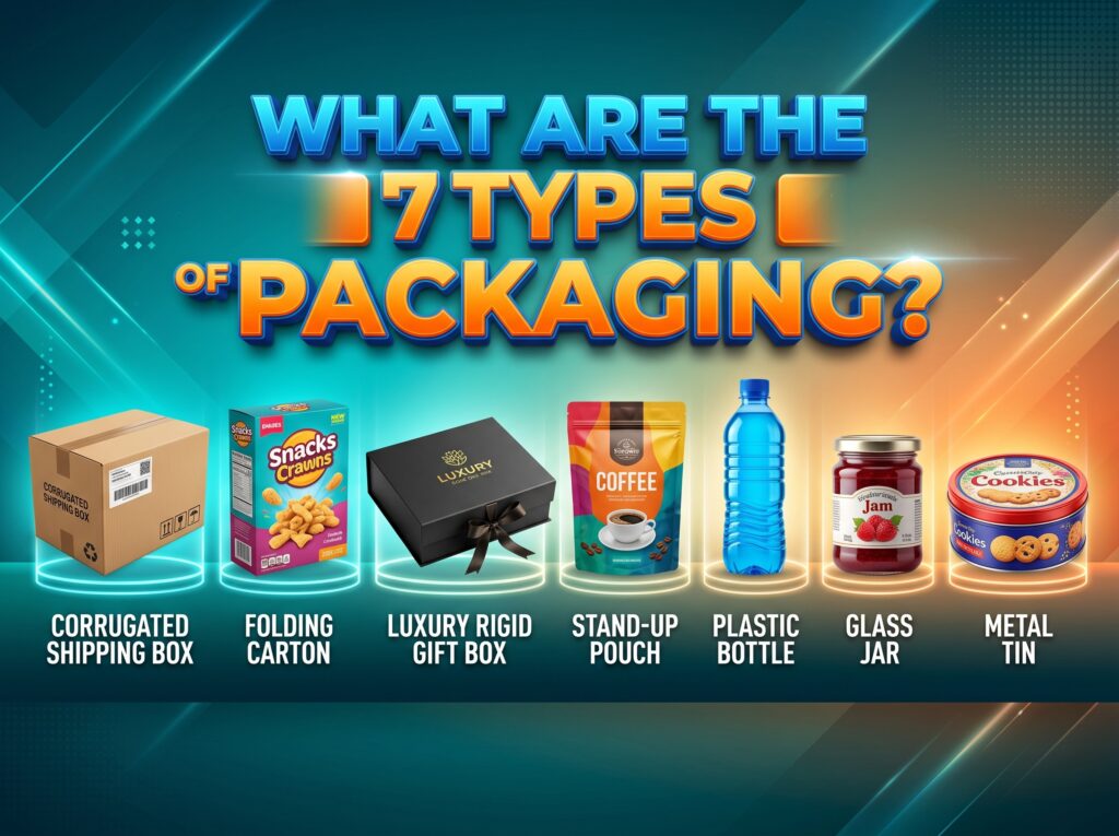 What Are the 7 Types of Packaging
