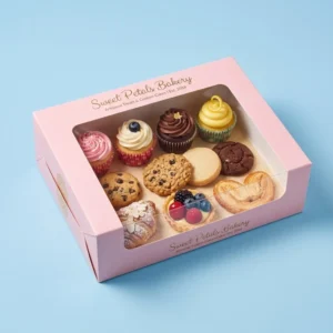 Pink Bakery Boxes
